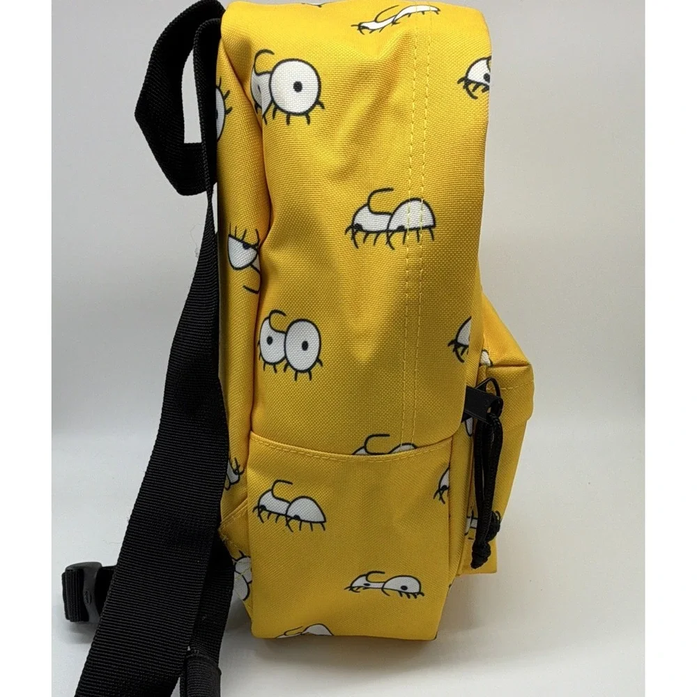 Herschel x The Simpsons Lisa Mini Backpack Allover Print Yellow Adjustable